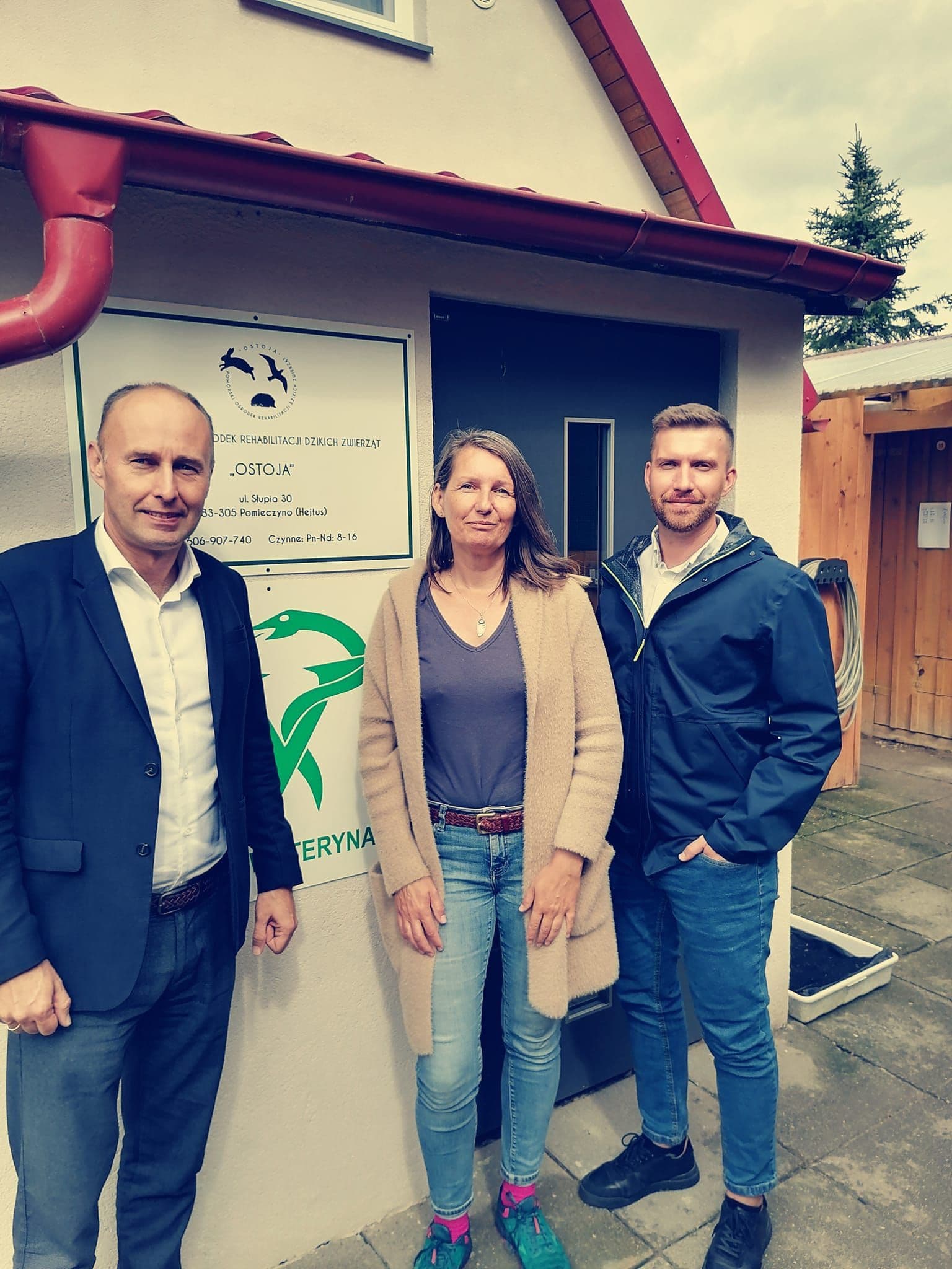 Z wizytą u Przyjaciół Pomorski Ośrodek Rehabilitacji Dzikich Zwierząt „Ostoja".