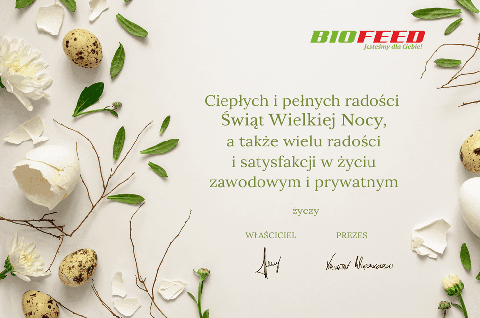 Ciepłych i pełnych radości Świąt Wielkiej Nocy!